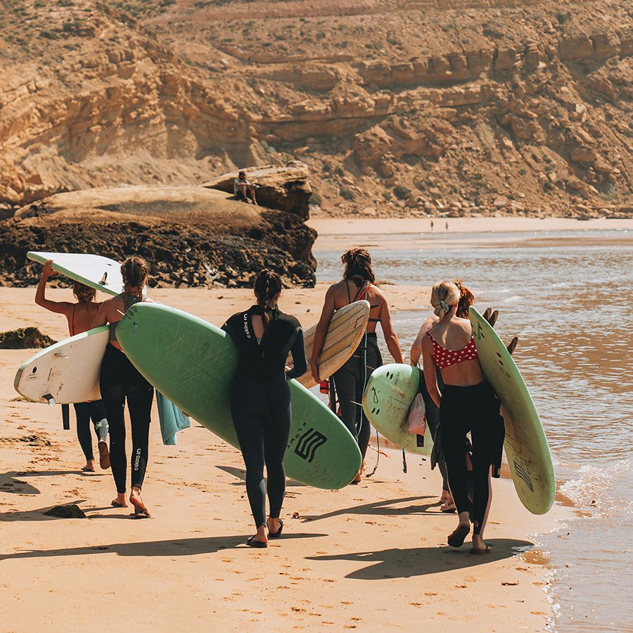 Hit the waves